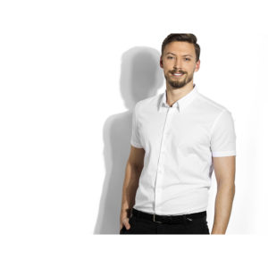 Muška košulja kratkih rukava bela CLUB SSL