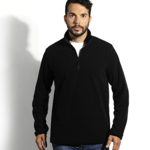 Muška dukserica crna GLECHER ZIP