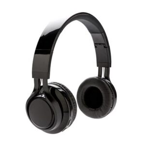 Light up logo wireless headphones